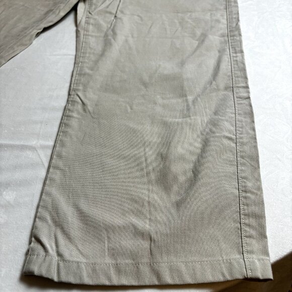Zegna Sport‎ Men's Cotton Khaki Casual Straight Leg Relaxed Fit Pants Size 38x27 - Picture 3 of 10